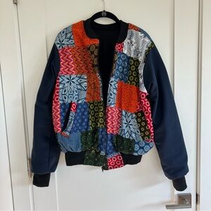 Unique Handmade South African Patchwork Quilt Jacket